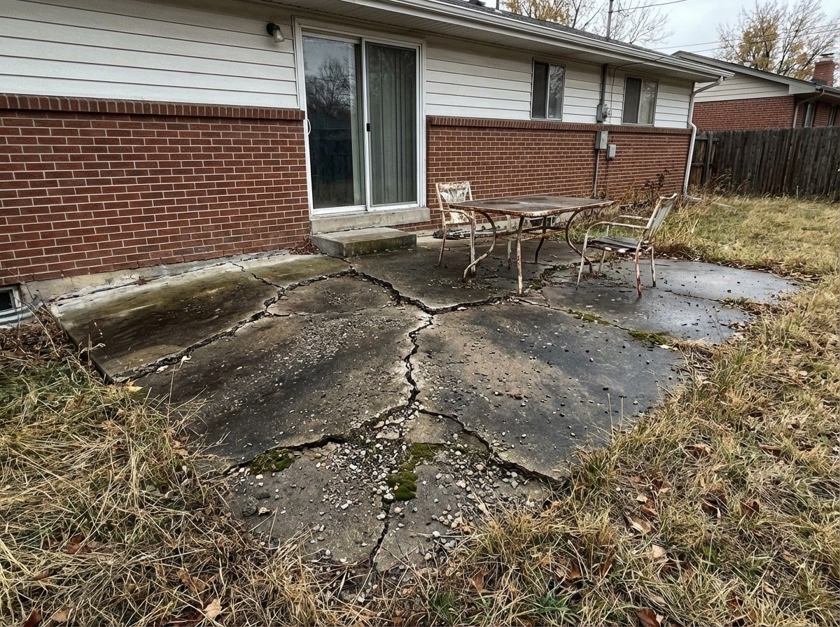 Project photo before an estimate