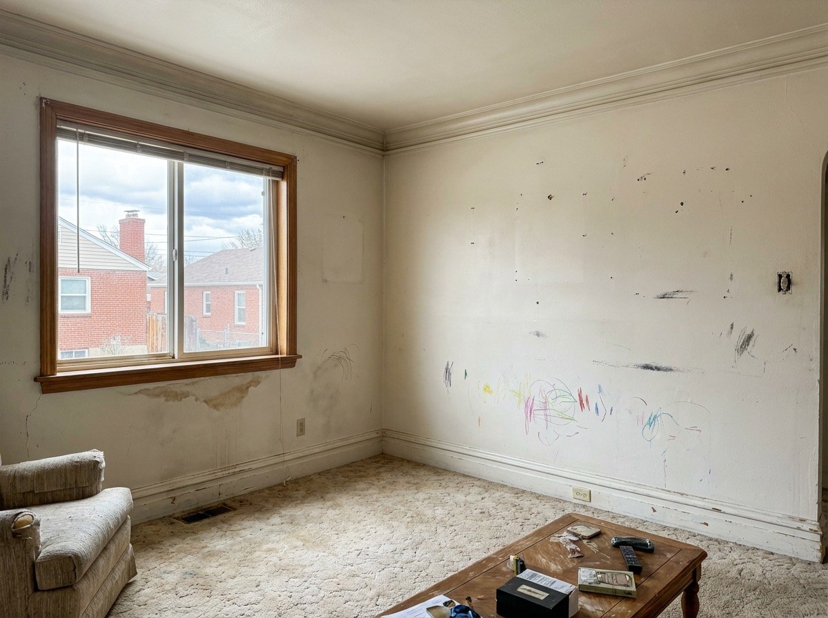 Project photo before an estimate