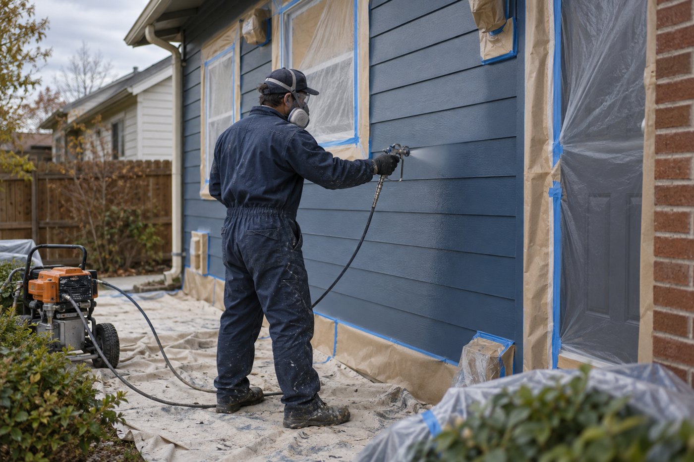 Exterior painting