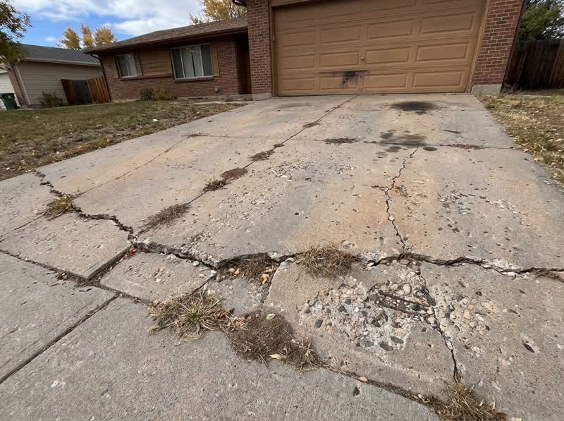 Driveway Replacement Before