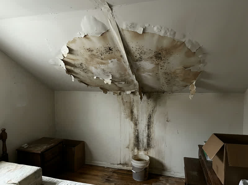 Water Damage Repair Before