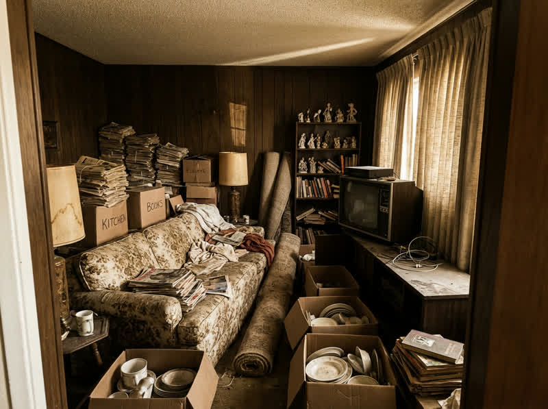 Estate Cleanout - Before