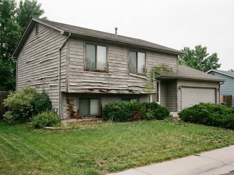 Full Siding Replacement - Before