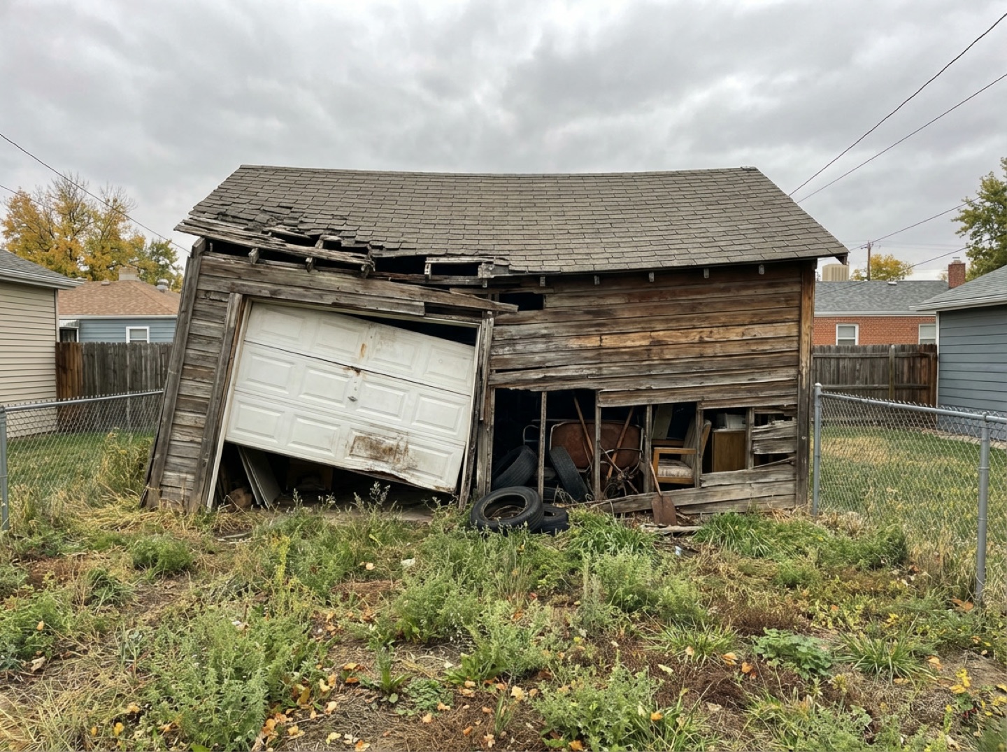 Garage & outbuilding removal