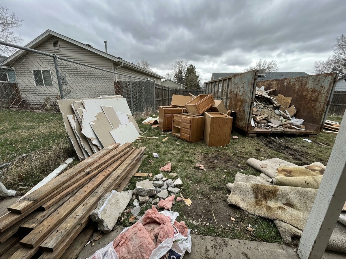 Project photo before an estimate