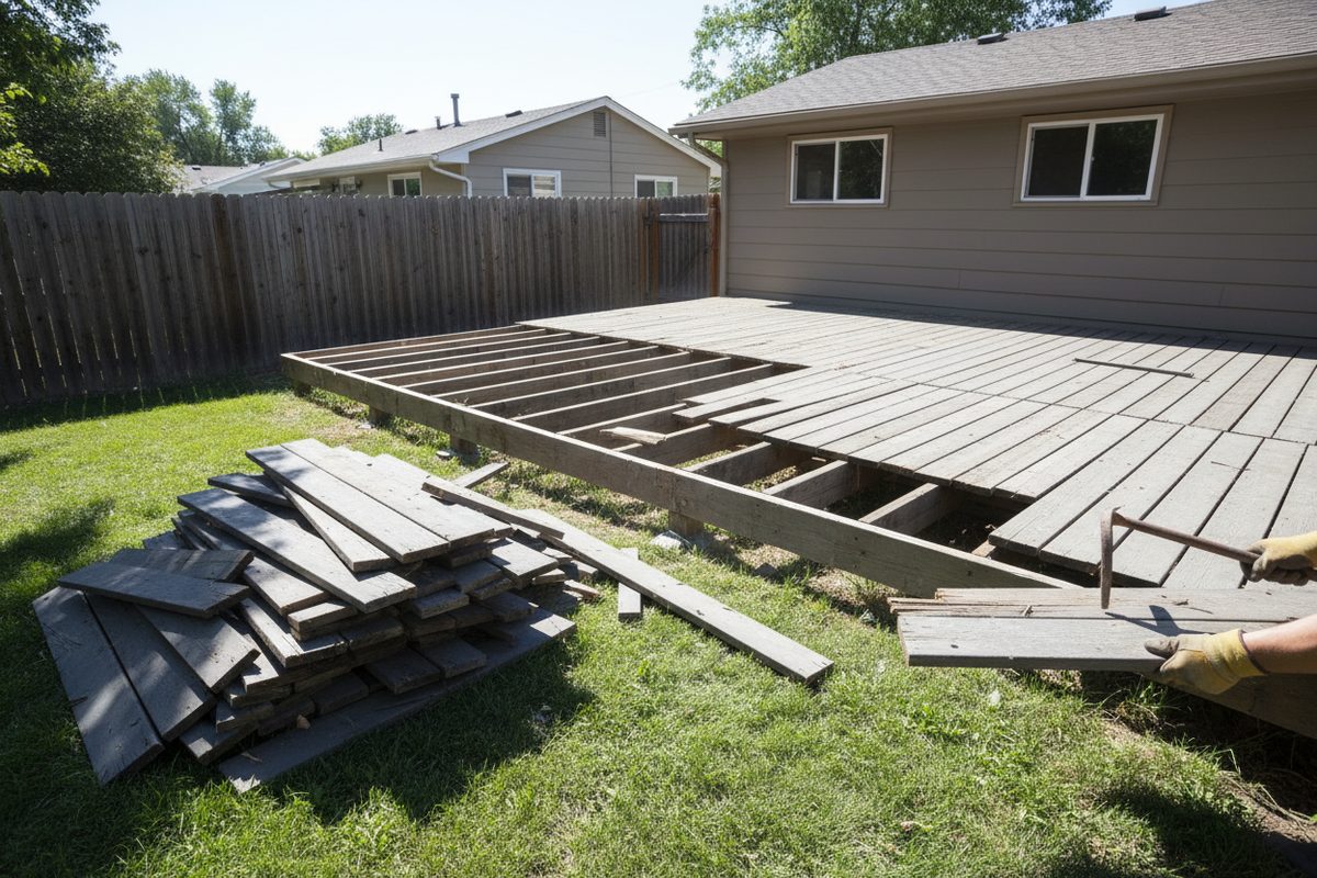 Shed & deck tear-downs